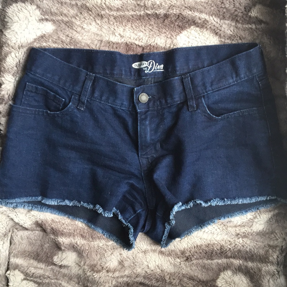 Old Navy Diva Dark Denim Shorts